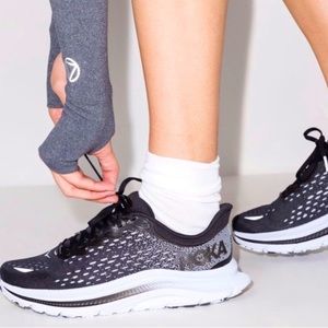 HOKA Kawana Sneaker Black And White